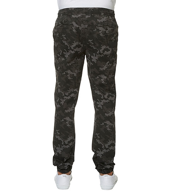 Men's Slim Fit Beach Pants - Camo Grey
