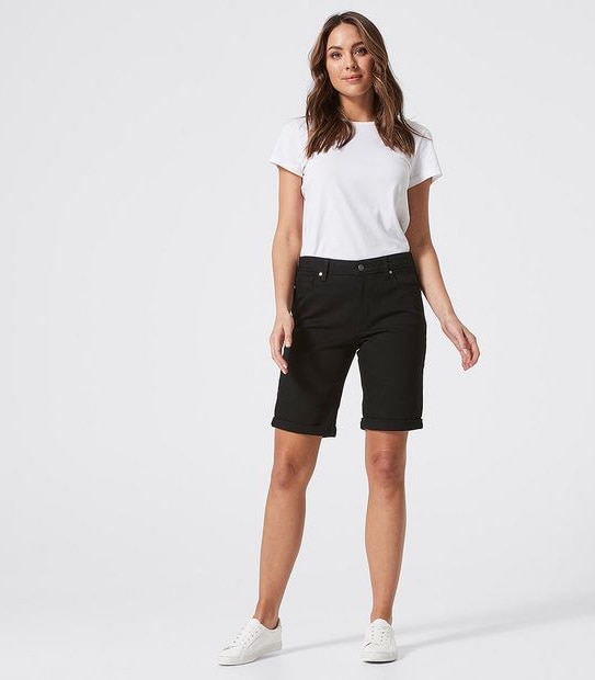 Bermuda Denim Shorts 