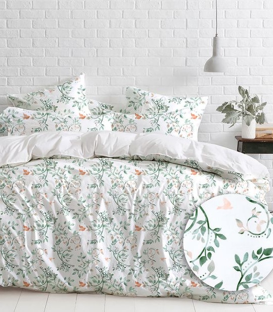 Canningvale Australia Sleep Easy&trade; Botanical Quilt Cover Set  