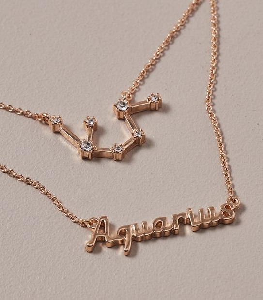 Zodiac Necklace - Acquarius