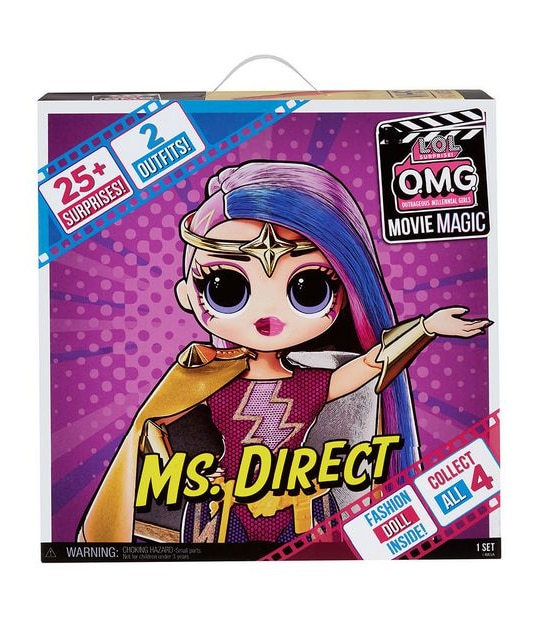 L.O.L. Surprise! O.M.G! Movie Magic Gamma Babe Fashion Doll