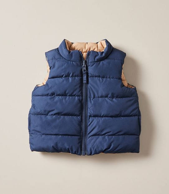 Baby Reversible Puffer Vest
