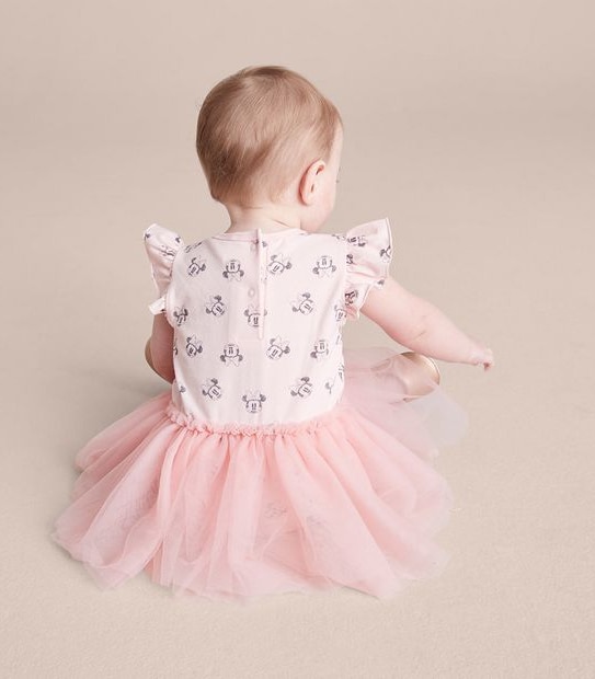 Baby Disney Minnie Mouse Tutu Bodysuit 2 of 6