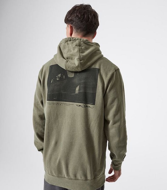 Commons Pullover Hoodie - Washed Khaki