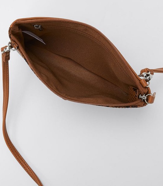 Lily Loves Pouch Clutch - Brown Snake