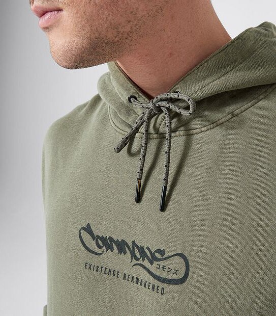 Commons Pullover Hoodie - Washed Khaki