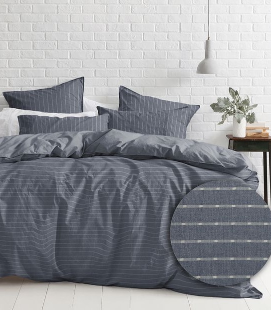 Canningvale Australia Sleep Easy&trade; Linea Quilt Cover Set  