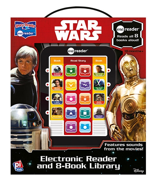 Star Wars Electronic Reader And 8 Book Library Target Australia