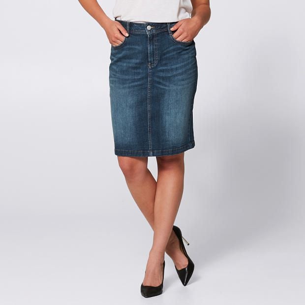 Denim Pencil Skirt | Target Australia