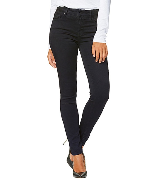 Dannii Minogue Petites High Waisted Skinny Jeans - Black