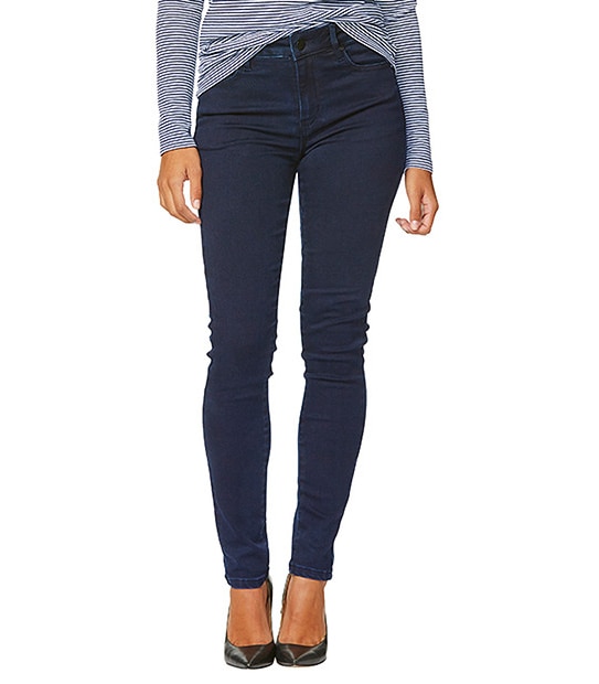 Dannii Minogue Petites High Waisted Skinny Jeans - Indigo