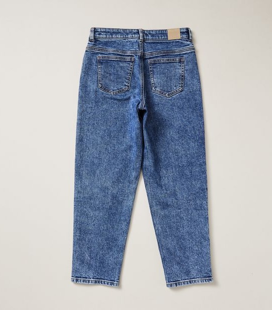 Straight Leg Denim Jeans