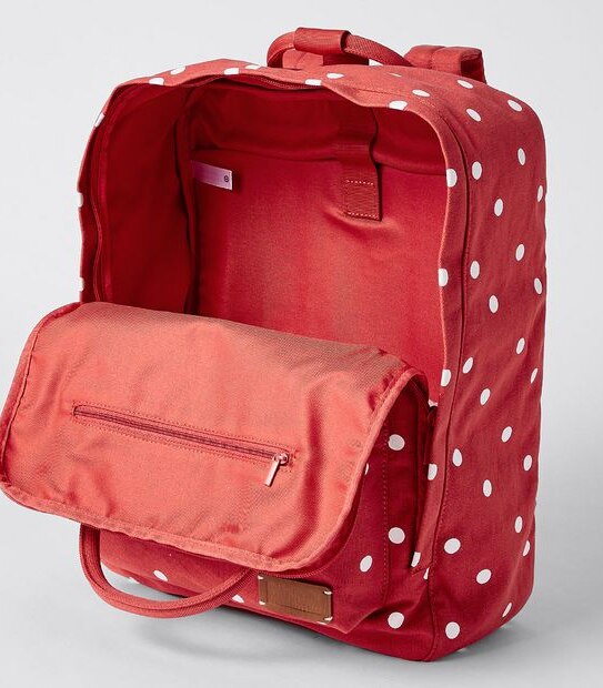 Square Canvas Backpack Apple Spot Target Australia