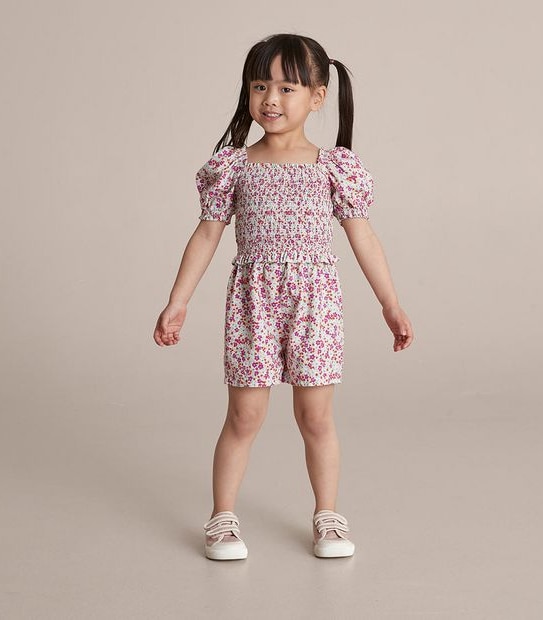 Shirred Playsuit