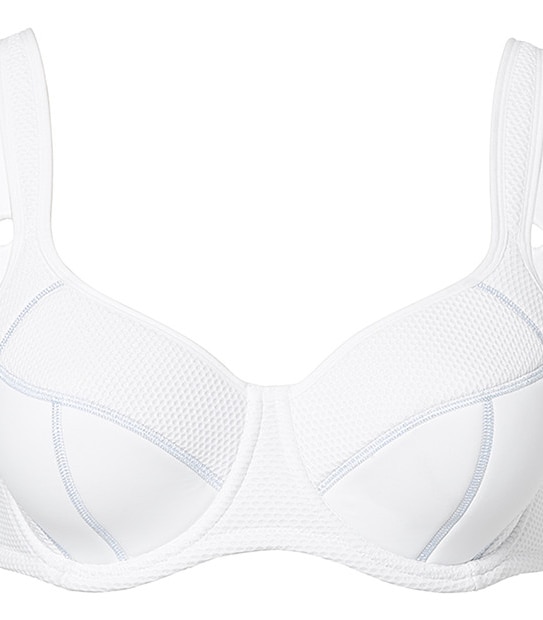 High Impact Everyday Sports Bra - White