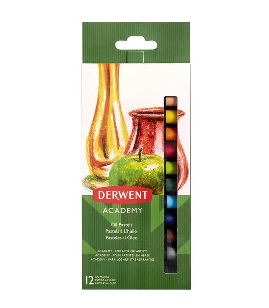 Derwent Academy Oil Pastel - 12 Pack