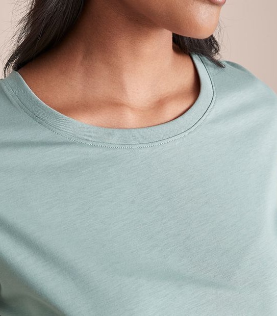 Supima Roll Cuff T-Shirt