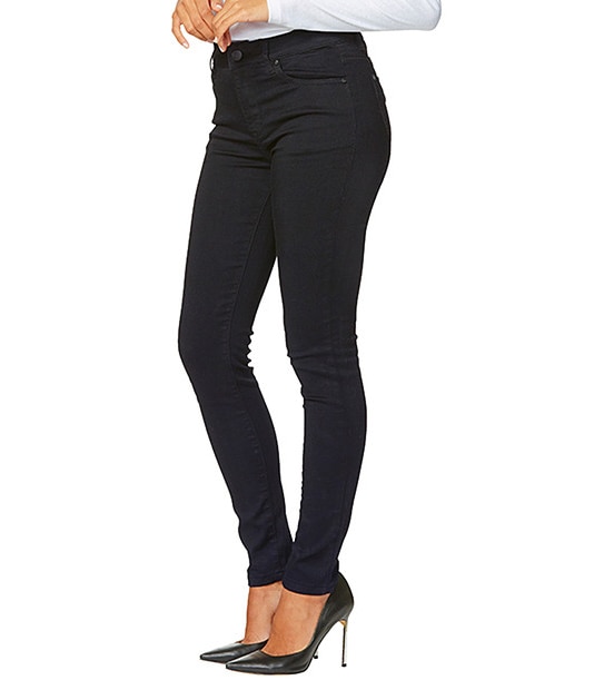 Dannii Minogue Petites High Waisted Skinny Jeans - Black