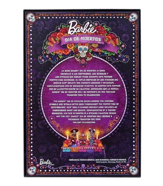 Barbie 2021 Dia De Muertos Ken Doll