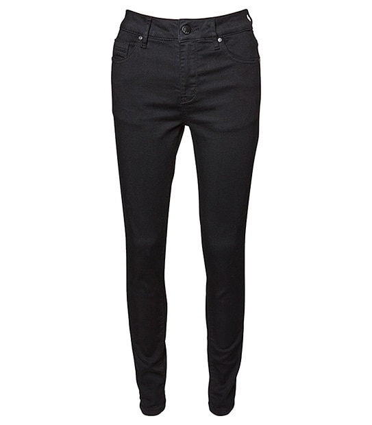 Dannii Minogue Petites High Waisted Skinny Jeans - Black