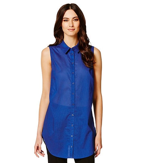 Oversize Shirt - Blue 1 of 5