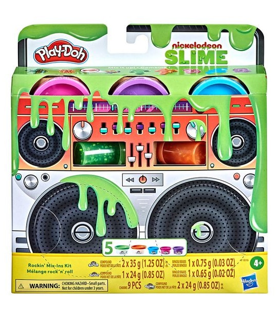 Play-Doh Nickelodeon Slime Rockin' Mix-ins Kit  