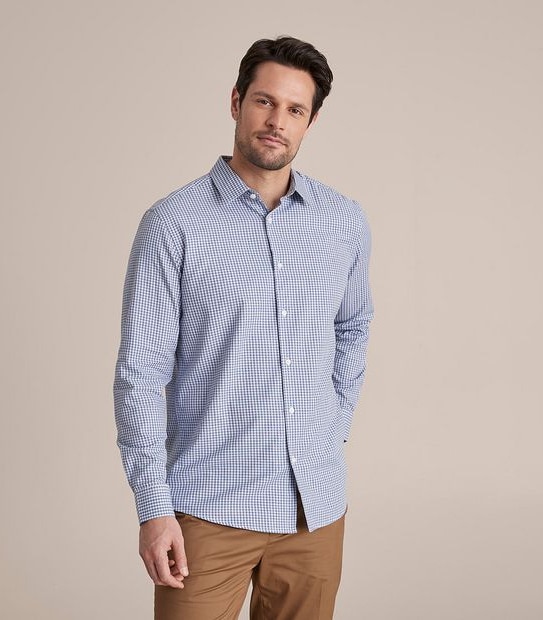 Preview Long Sleeve Gingham Check Shirt