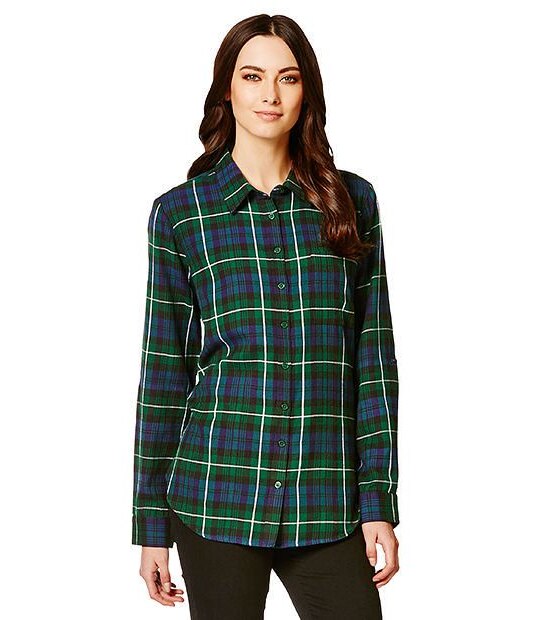 Check Shirt - Blue / Green | Target Australia