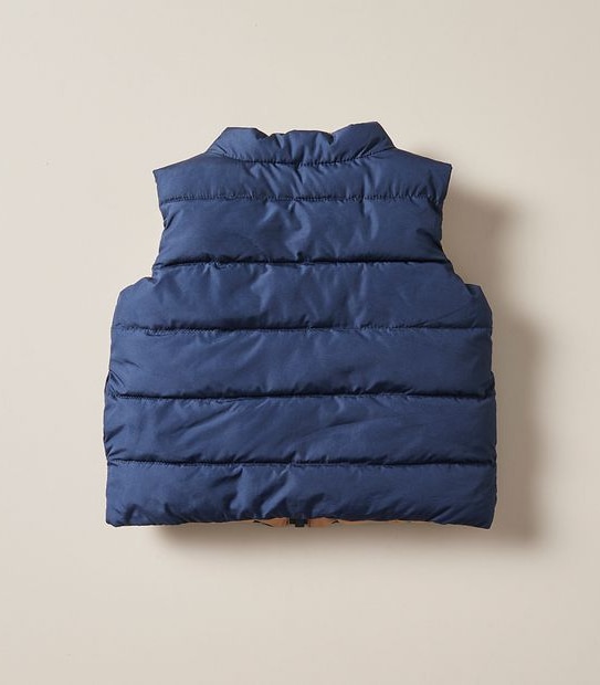 Baby Reversible Puffer Vest