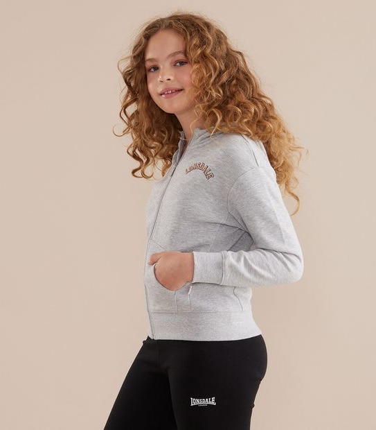 Lonsdale London Tipton Zip Thru Hoodie