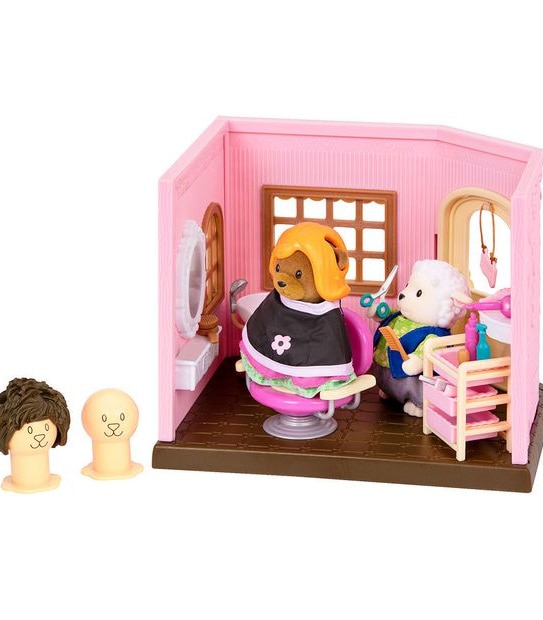 Li'l Woodzeez Baabaa Spa & Hair Salon Playset