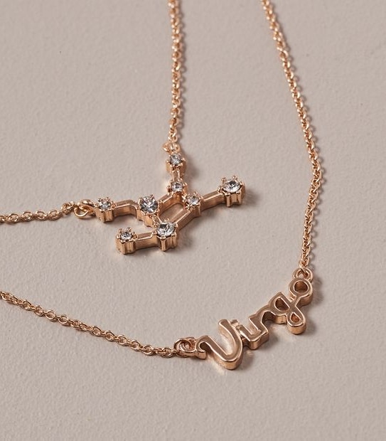 Zodiac Necklace - Virgo