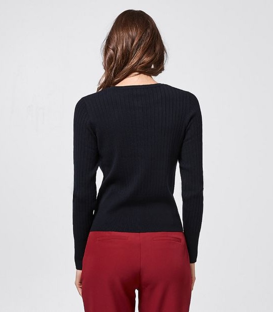 Preview Everyday Rib Crew Cardigan