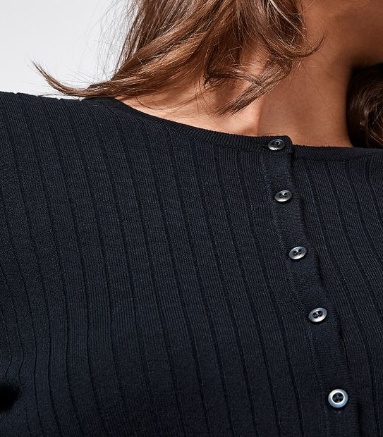 Preview Everyday Rib Crew Cardigan