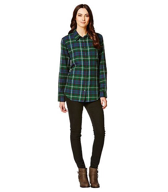 Check Shirt - Blue / Green