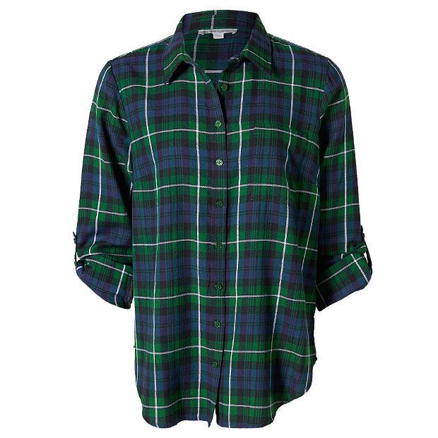 Check Shirt Blue / Green Target Australia