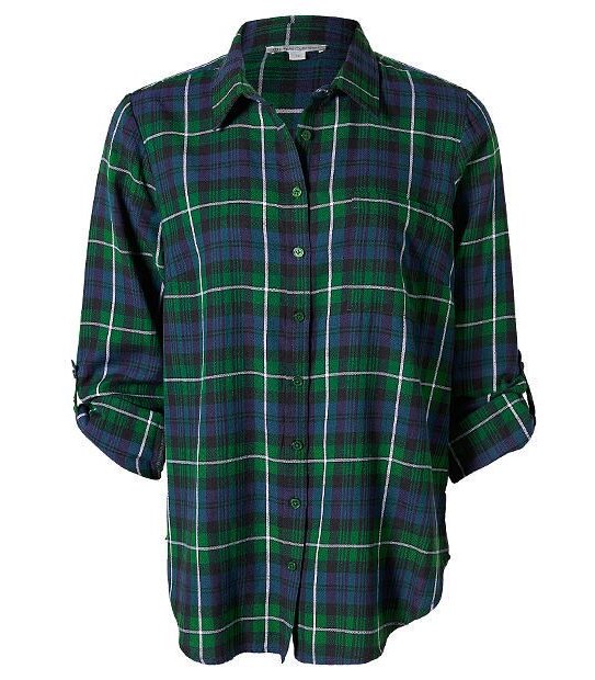 Check Shirt - Blue / Green