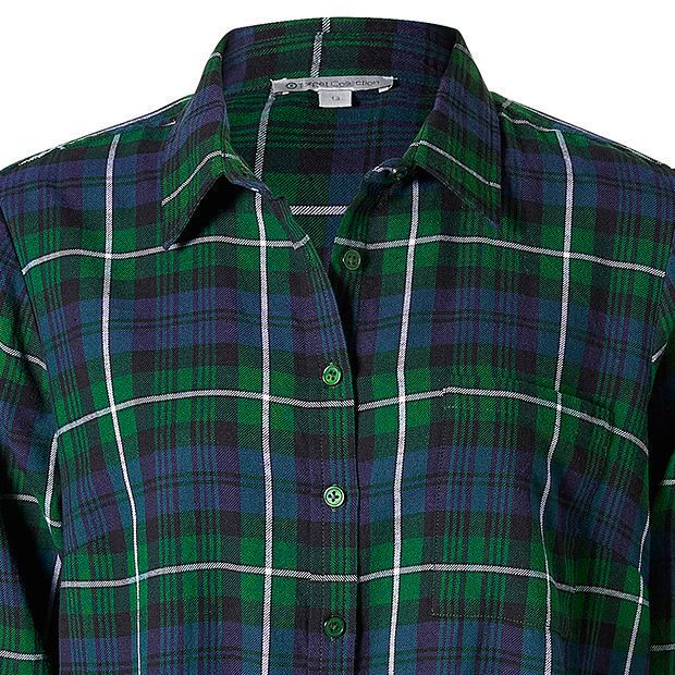 Check Shirt Blue / Green Target Australia