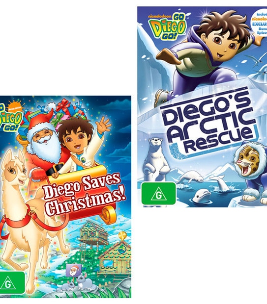 Diego: Arctic Rescue + Go Diego Saves Xmas DVD Bundle