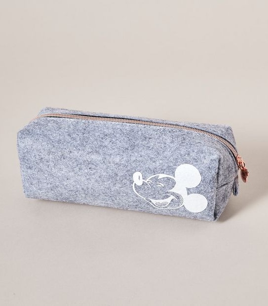 Disney Mickey Mouse Tube Felt Pencil Case