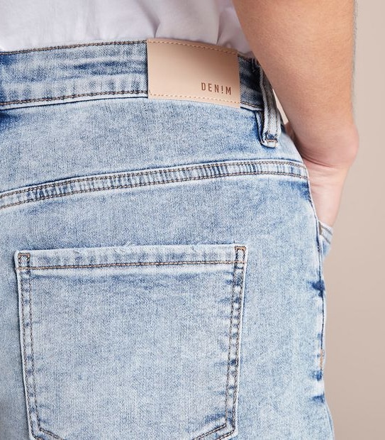 Classic Roll Cuff Denim Shorts