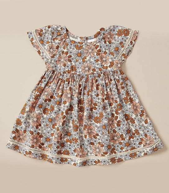 Baby Linen Blend Dress