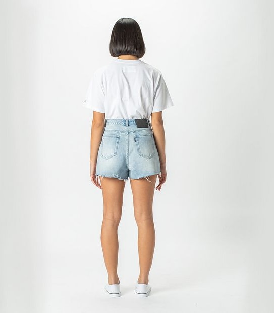 ZxZanerobe Denim Shorts - Light Blue