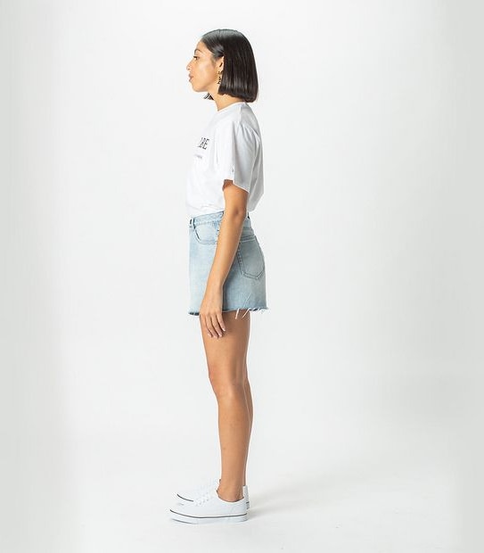 ZxZanerobe Denim Shorts - Light Blue
