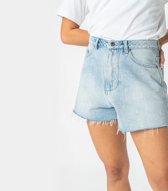ZxZanerobe Denim Shorts - Light Blue