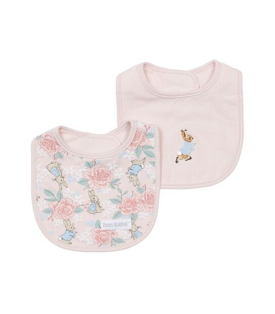 2 Pack Baby Peter Rabbit Bibs