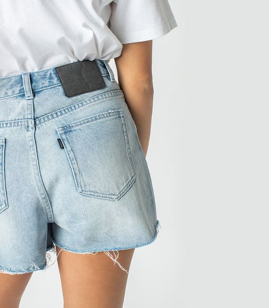 ZxZanerobe Denim Shorts - Light Blue