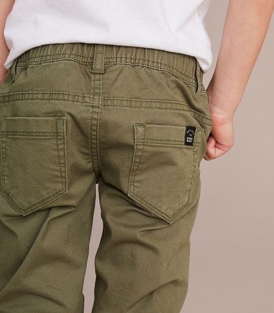 Pull On Cuffed Pants