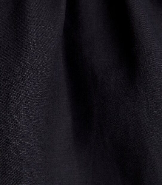 Preview Linen Blend Frill Neck Blouse