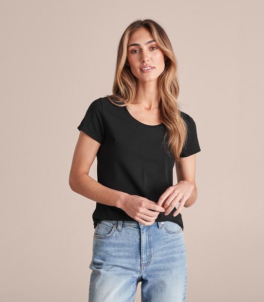 Organic Cotton Crew Neck T-Shirt
